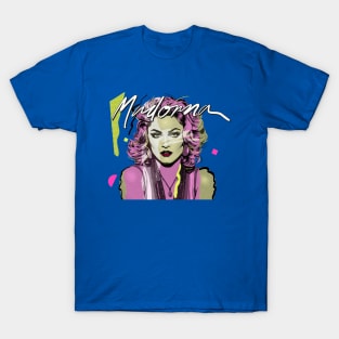 MADONNA 80S RETRO STYLE COMIC T-Shirt